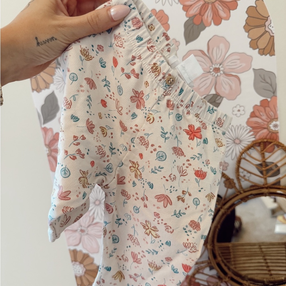Zara Floral Print Kids Sweatpants